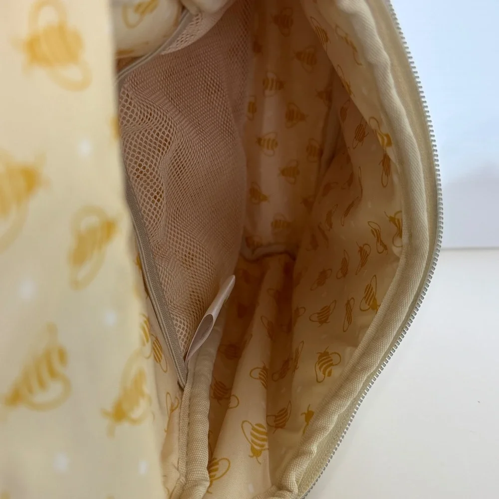 Itzy Ritzy Chill Like A Boss Baby Bottle Bag Cream Quilted Leather
